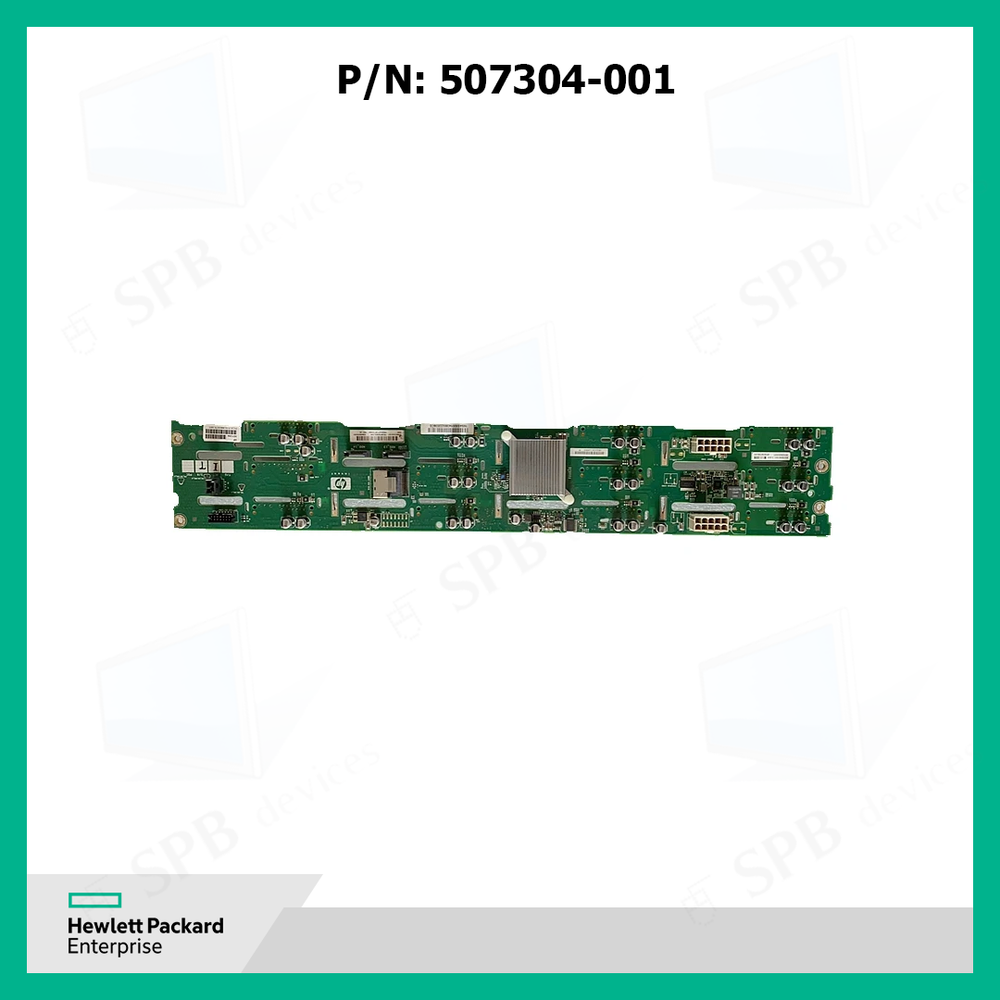 Плата бэкплейна HP PROLIANT 12 BAY SAS/SATA 3.5 BACKPLANE BOARD FOR DL180 G6 507304-001, 490375-001