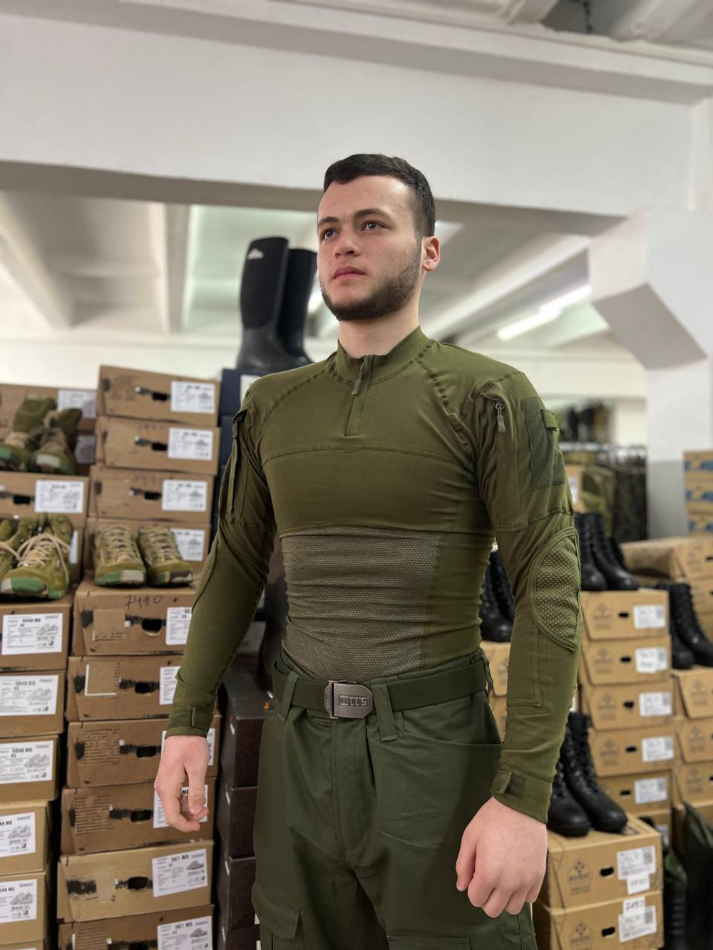 ТАКТИЧЕСКАЯ БОЕВАЯ РУБАХА «Олива»
