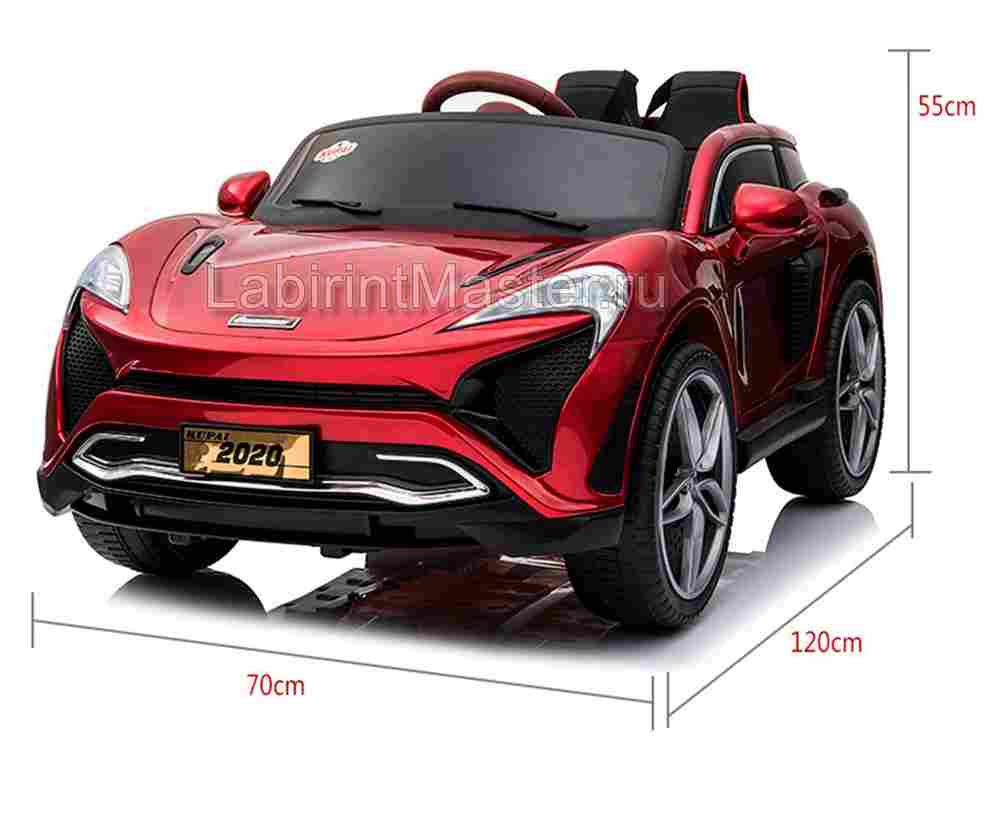 Детский электромобиль "KUPAI" KP-2020, красный