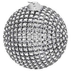 H. MAGIC CLASSICS:BALL ORN. CRYSTAL MESH