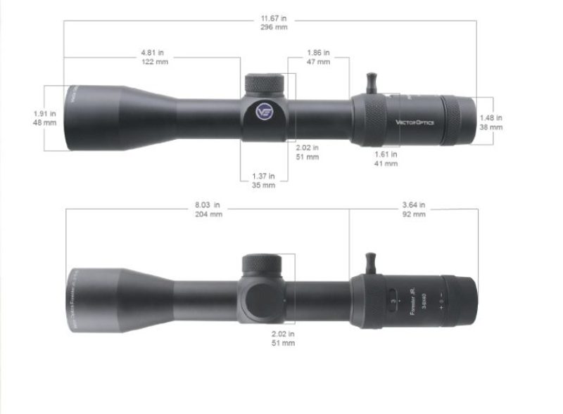 Прицел Vector Optics Forester Jr. 3-9x40 (Q)