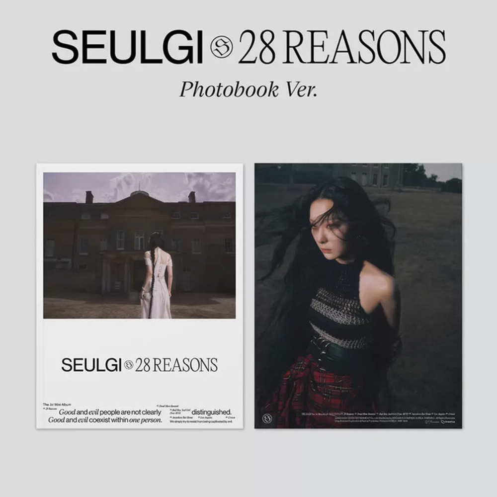 Альбом SEULGI (Red Velvet) 28 Reasons (Photo Book Ver.)