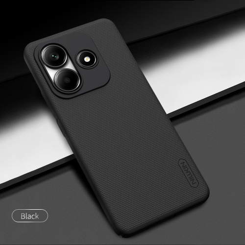 Тонкий жесткий чехол от Nillkin для смартфона Xiaomi Redmi Note 14 5G (версия Китай), серия Super Frosted Shield