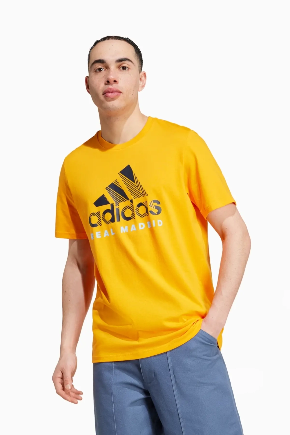 Футболка adidas Real Madrid 24/25 Seasonal Graphic - Оранжевый