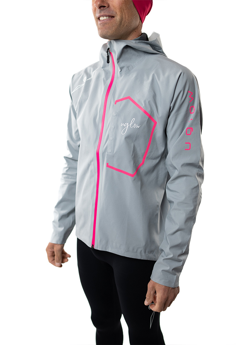 КУРТКА МУЖСКАЯ RAIN JACKET | 25K WR / 35K MVP | GRADIENT PINK