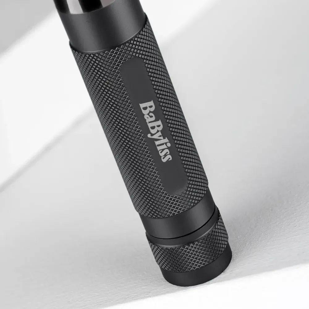 Триммер для носа, бровей и ушей BaByliss Black Chrome E111E - 2