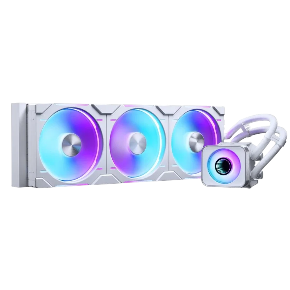 Жидкостное охлаждение Phanteks Glacier One 420D30 X2 ARGB White