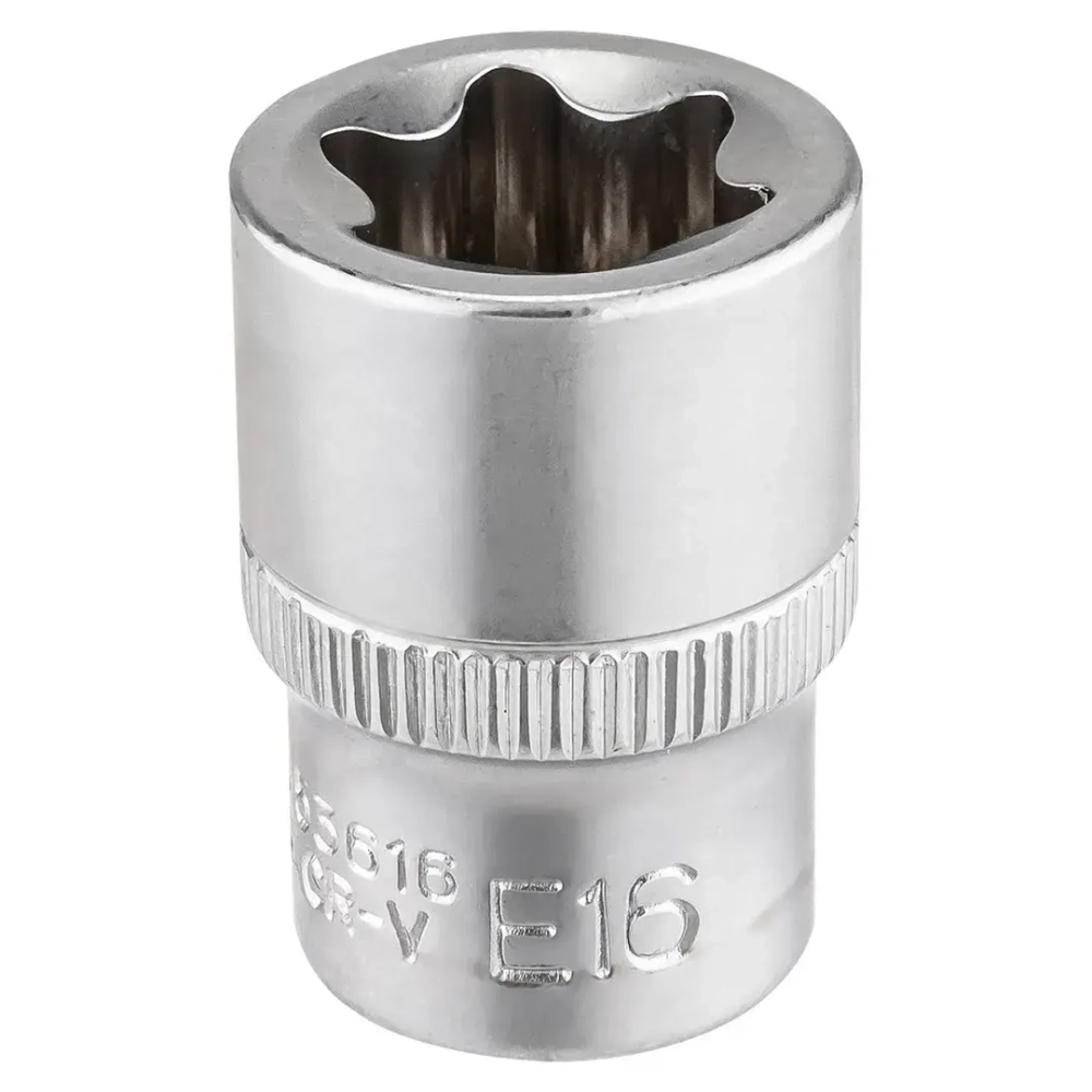 Головка Е-профиль E16 3/8'' RockFORCE RF-53616