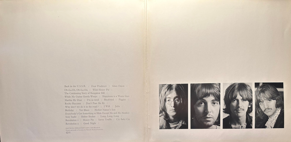 The Beatles ‎– The Beatles 2LP (Германия 1985г.)