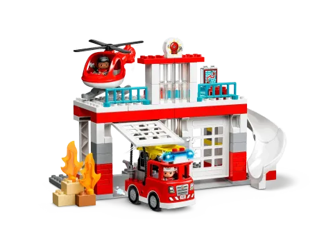Конструктор LEGO Duplo 10970 Пожарная станция и вертолет