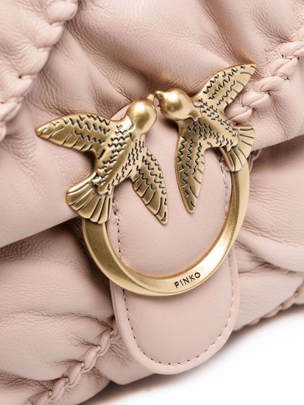 CLASSIC LOVE BAG PUFF RUFFLE – dusty pink