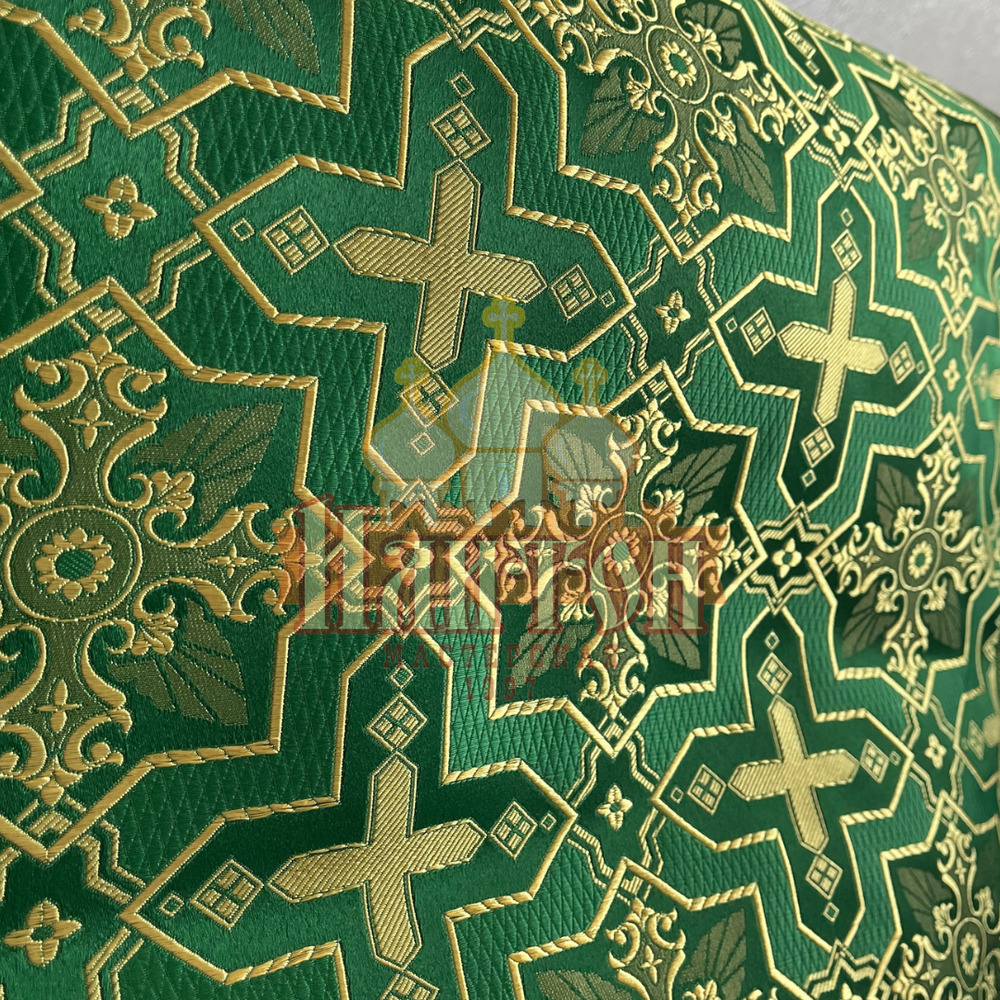 Шёлк "Православный" зелёный