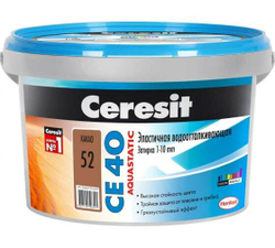 Затирка CERESIT CE40 №52 какао (2кг)
