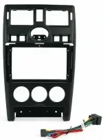 Магнитола для Lada Priora 2007-2013 (рамка черная) - Kuberg OL-9066-1 IPS, Android 10, 4G SIM-слот