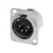 Neutrik NC4MD-L-1 панельный разъем XLR male 4 контакта