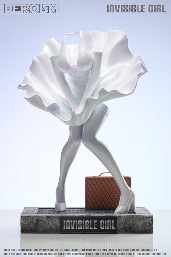 Статуя Heroism Studio Invisible Girl Невидимая девушка