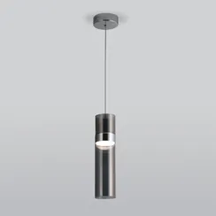 Подвесной светильник Lumen 50244/1 LED хром/дымчатый Eurosvet