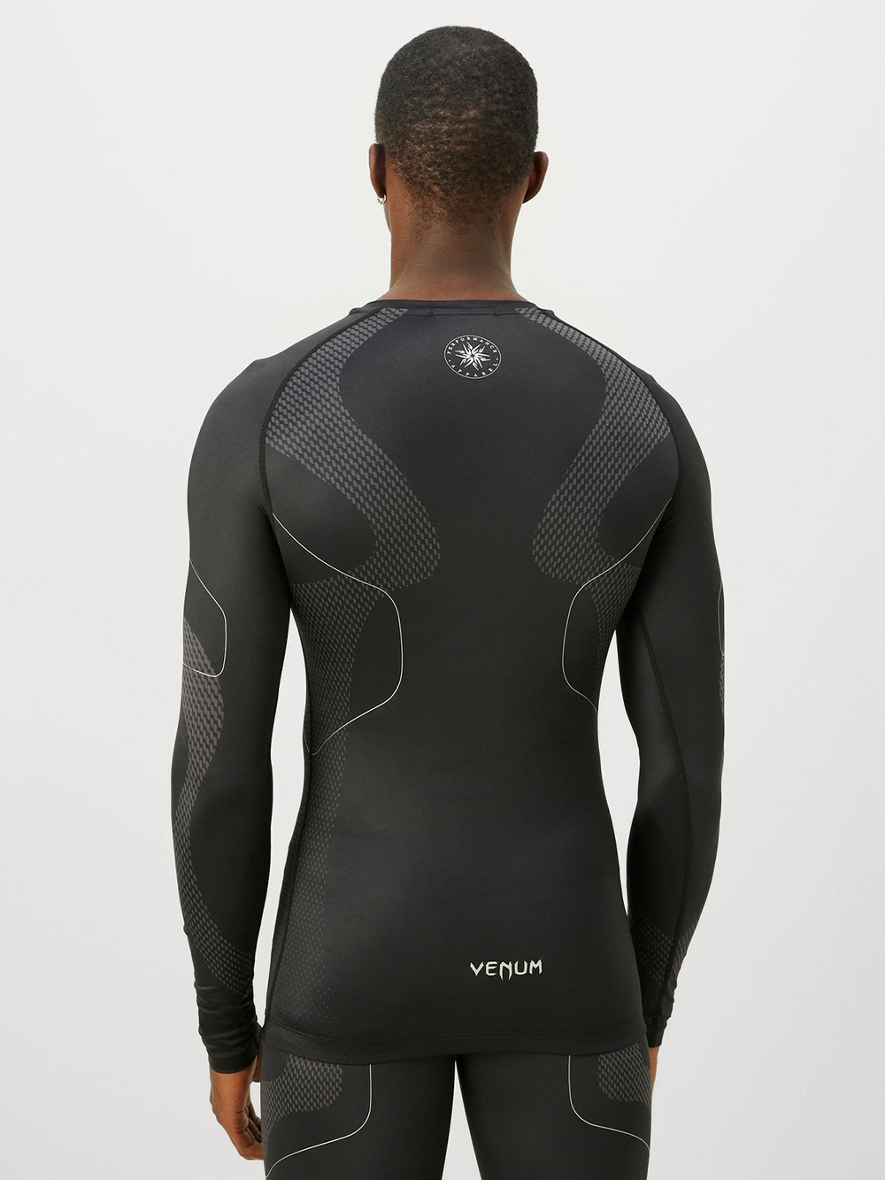 Рашгард Venum Nexus Black/Silver L/S
