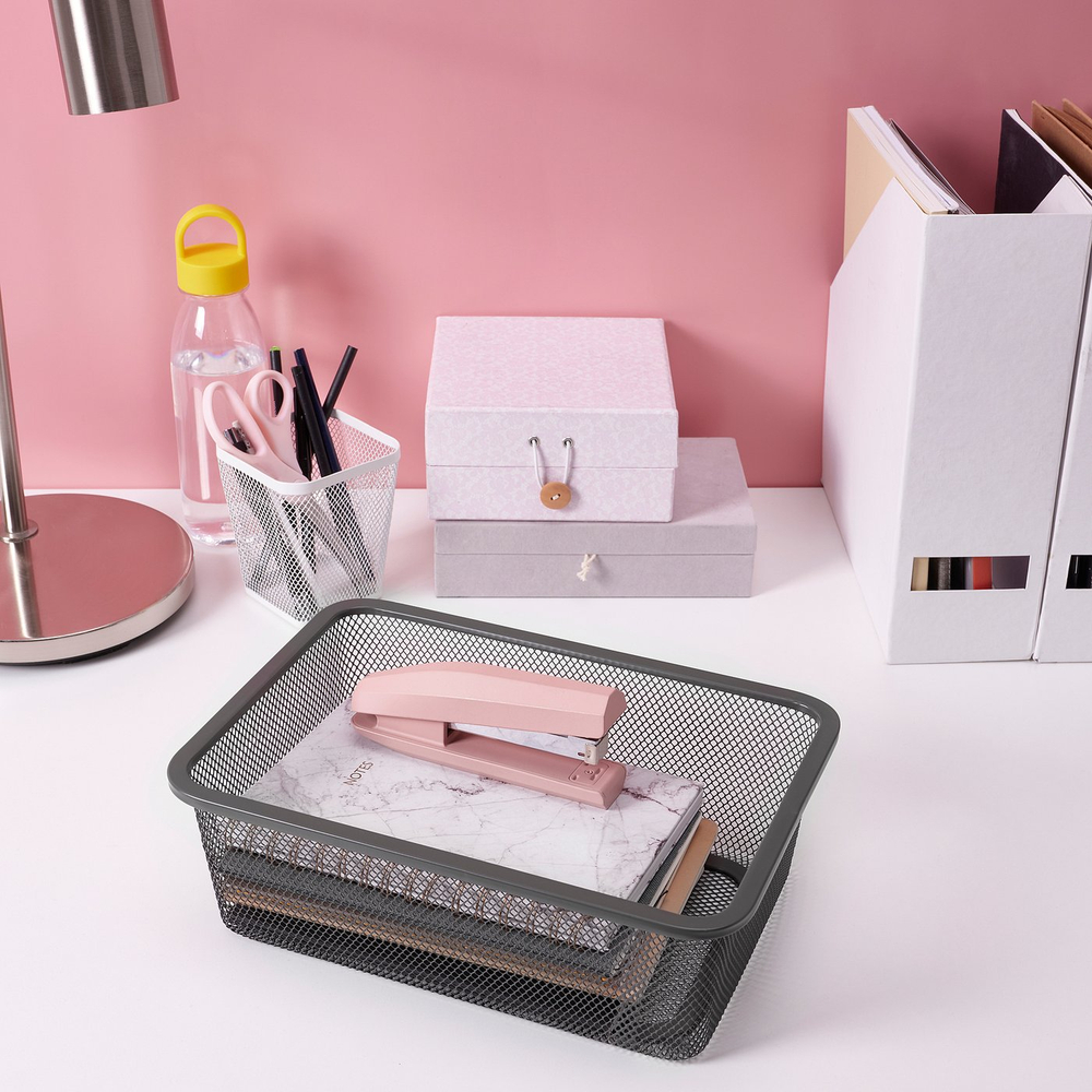 IKEA TROFAST  (ИКЕА ТРОФАСТ)  -  Контейнер проволочный - тёмно-серый 20x30x10 см