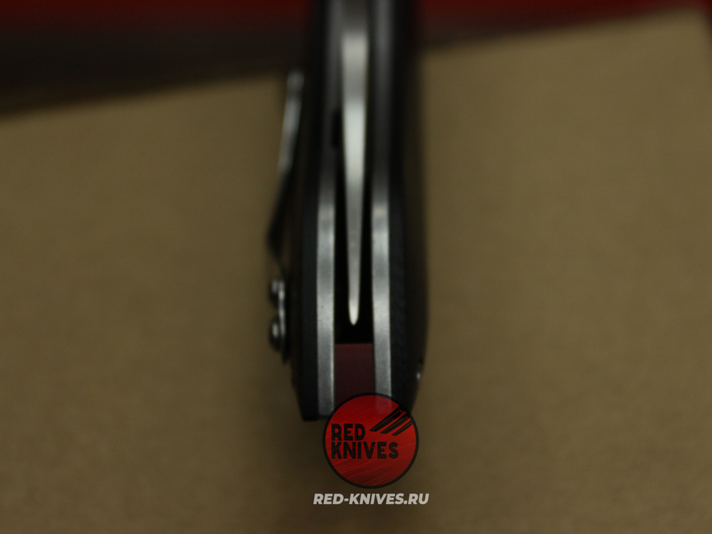 Нож Spyderco Rubicon -рук. черный G10, клинок сатин RK-502