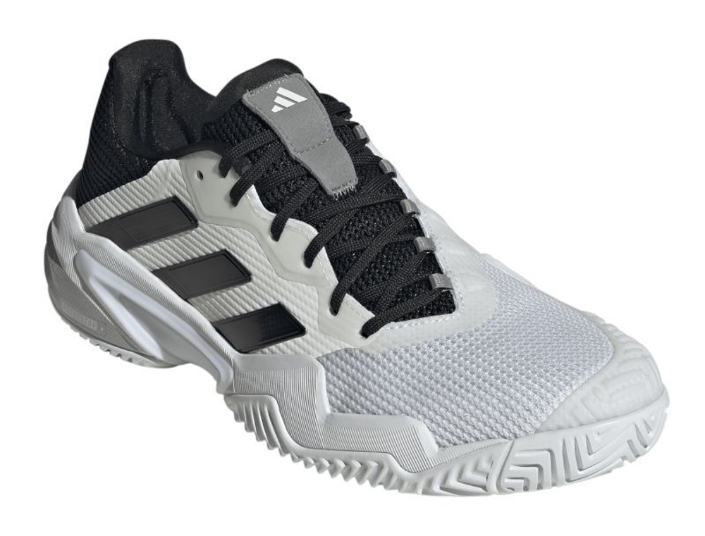 Мужские кроссовки теннисные Adidas Barricade 13 M - белый