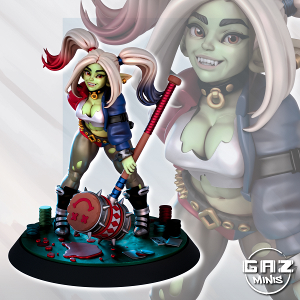 Миниатюра Gobbo Quinn 32-75мм