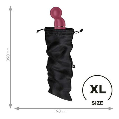Черный мешочек для хранения игрушек Treasure Bag XL (Цвет: черный)