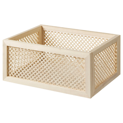 IKEA VÄLTNING  (ИКЕА ВЭЛТНИНГ)  -  Контейнер для хранения - натуральный 25x35x15 см