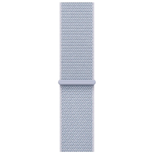 Умные часы Apple Watch Series 10 GPS, 46mm, Silver Aluminium Case with Sport Loop, Blue Cloud