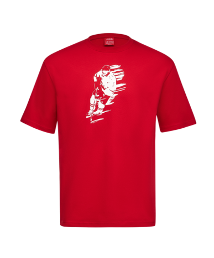 Футболка JOGEL Graphic Hockey Tee, красный