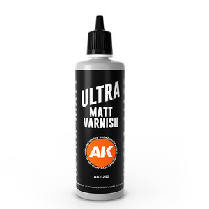 для сборных моделей AK Interactive Ultra Matt Varnish 100ml