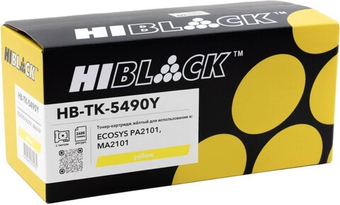 TK-5490Y Тонер-картридж с чипом жёлтый (Hi-Black)