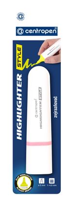 Набор текстовыделителей HIGHLIGHTER STYLE 6252/4 КК-4 1-4 мм, 4 цв. скошенное, 6252/4 KK-4 SOFT(pastel), Centropen 6252/4 КК-4