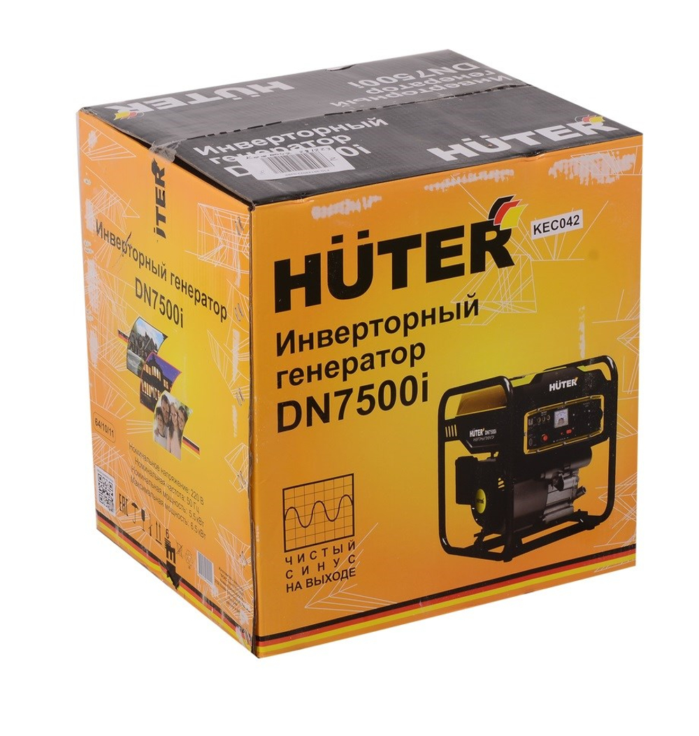 Инверторный генератор Huter DN7500i