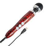 Беспроводной вибратор-вонд 28см принт Розы Doxy Die Cast 3R Massage Wand Roses