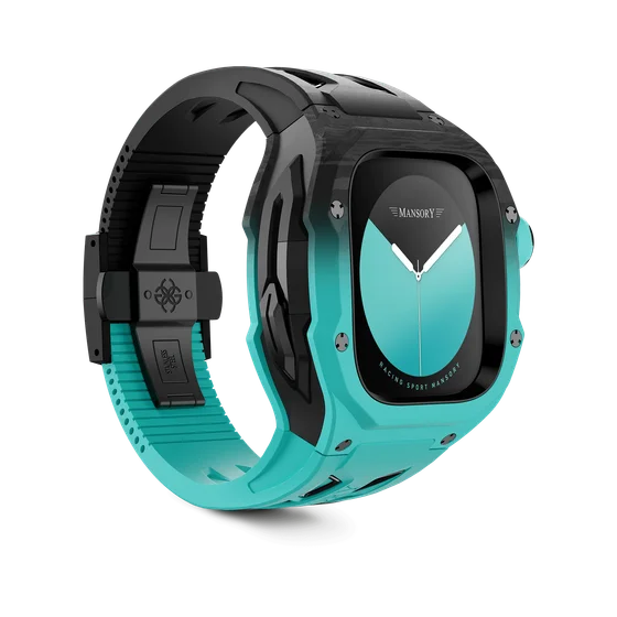Корпус для Apple Watch - RSCIII49 Mansory - Чёрно-мятный