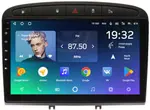 Магнитола для Peugeot 308 2007-2014, 408 2012-2022 - Teyes CC2 PLUS монитор 9" QLED, Android 10, Быстрая, SIM-слот