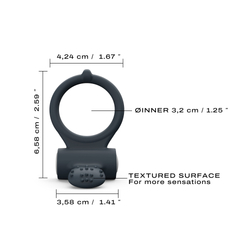 DORCEL POWER CLIT BLACK - Эрекционное кольцо