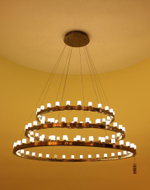 FontanaArte Chandelier Suspension lamp 3 levels