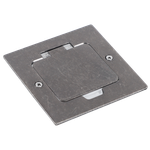 Лючок Surface 2 мод. (1 мод. 45х45 мм.),  оцинкованная сталь,  IP44,  (с уст. набором)