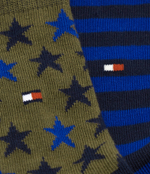 Носки 2 пары Tommy Hilfiger - хаки(100000816)