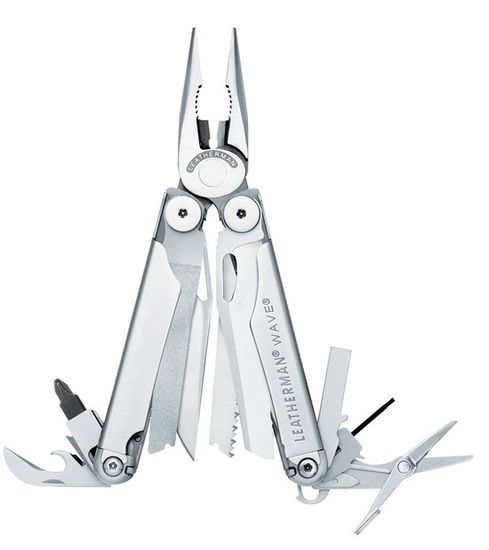 Мультитул-инструмент Leatherman Wave (кожа, подар. упак.) 830082