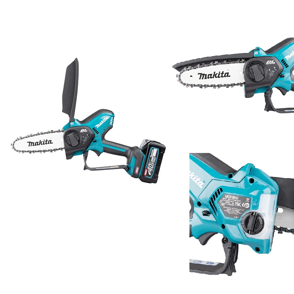 СУПЕР ЦЕНЫ! КОМПЛЕКТ Аккумуляторная цепная пила - сучкорез Makita XGT 150 с Аккумулятором BL4025 2.5 Ач и зарядным устройством DC40RС 40В , 40v MAX, 0,59 кВт, 6"/15 см, 0,325", 1,1 мм, 8 м/с, BL, XPT в кейсе UC029GD102
