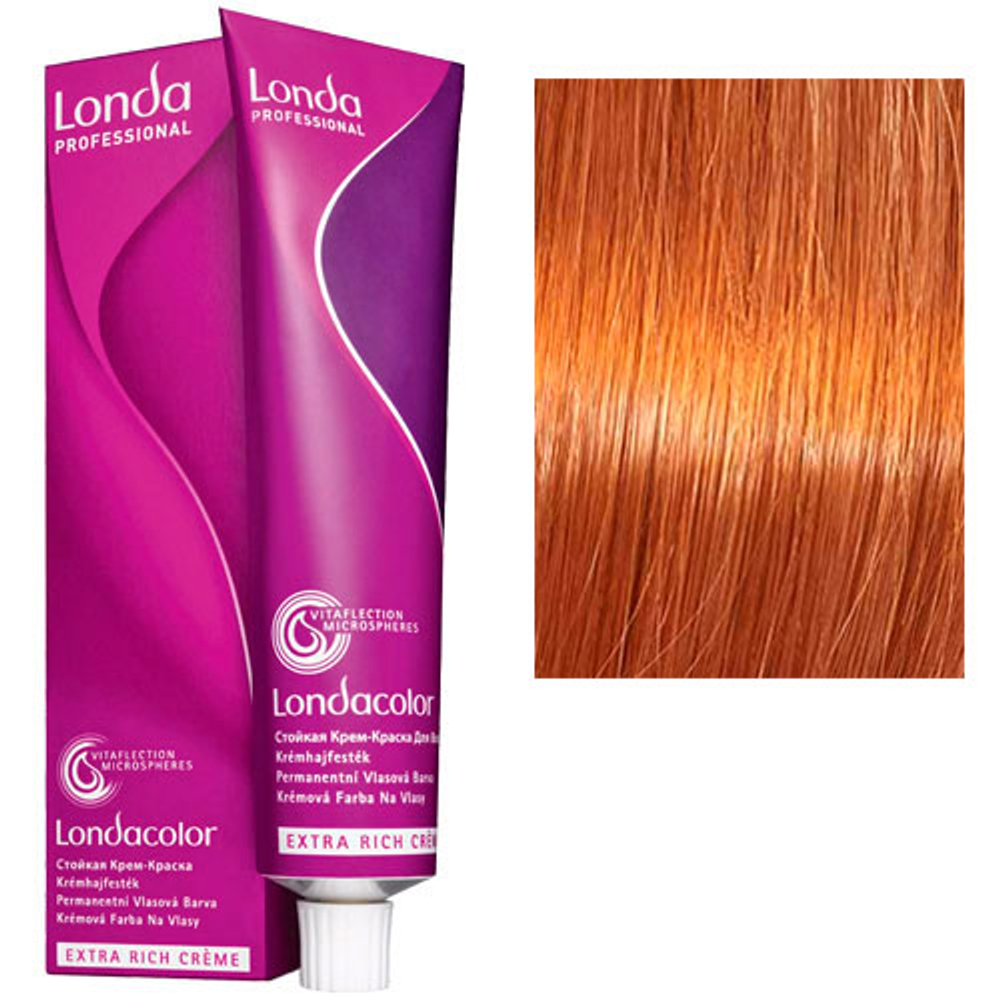 Londa Professional Стойкая крем-краска дл волос, 8/34 светлый блонд золотисто-медный, 60 мл
