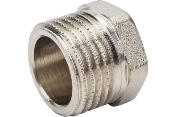 Футорка STOUT НР-ВР 1/2"х 1/4" никель 29124