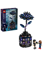 Конструктор Лего Уэнсдей Черный георгин 76784 | LEGO Wednesday Black Dahlia Flower | декоративный цветок 358 деталей 9+