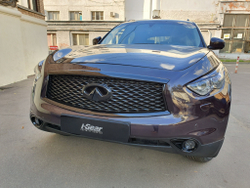 Решетка радиатора 2017 хром Infiniti QX70 FX37 FX50 FX30d