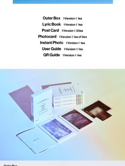 Альбом RM (BTS) - INDIGO POSTCARD Edition (WVS Album)