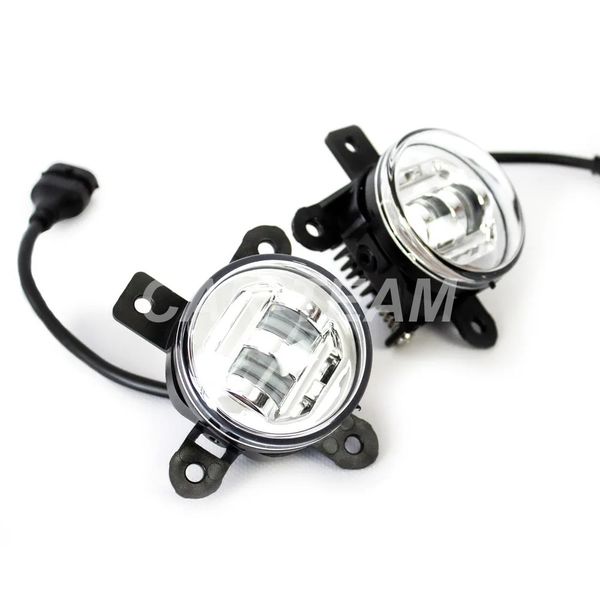 Противотуманные фары (ПТФ) линзованные "Sal-Man" на Haval F7, Dargo (арт. 01653) (2 диода LED 50W)