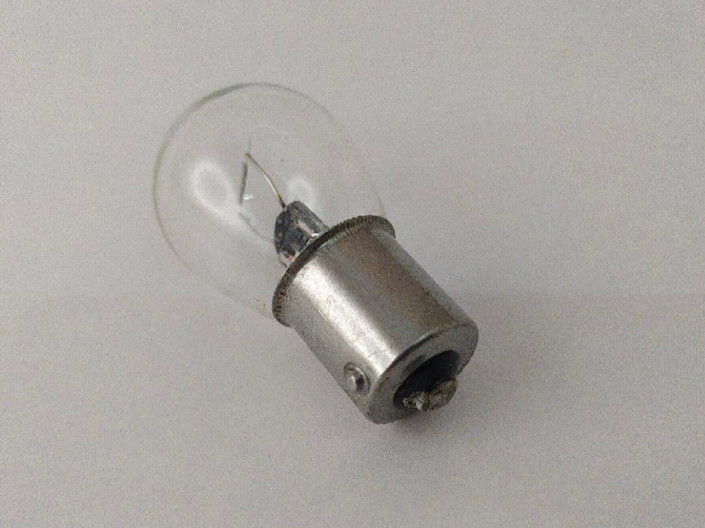 Лампа накаливания P21W (12V) 142936 TESLAFT (металлический цоколь)